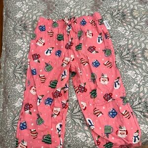 Old Navy Pink Festive Women's Pajama Bottoms NEW WITH TAGS